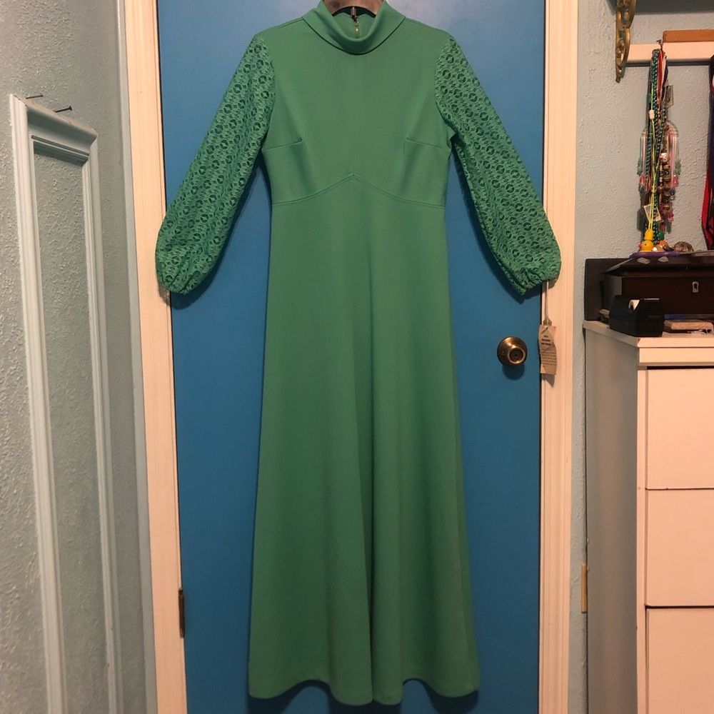Vintage With Tags 60s Cormier Bridesmaid Dress